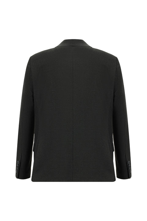 Koyu Antrasit 7 Drop Slim Fit Dar Kesim Takım Elbise