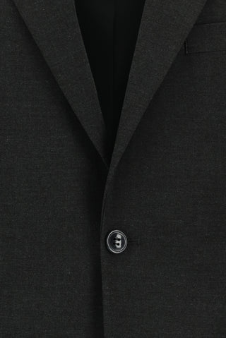  Koyu Antrasit Super Slim Fit Ekstra Dar Kesim Klasik Takım Elbise