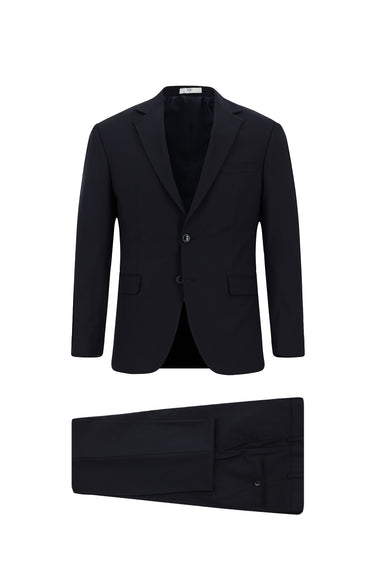  Koyu Lacivert Regular Fit Klasik Takım Elbise