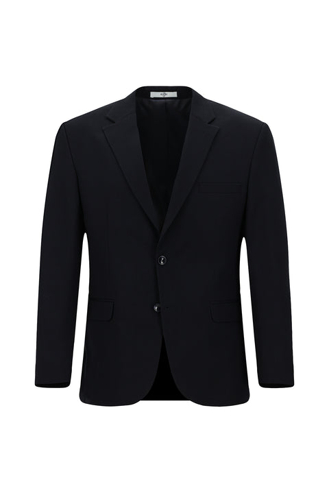 Siyah Lacivert 4 Drop Relaxed Fit Rahat Kesim Takım Elbise