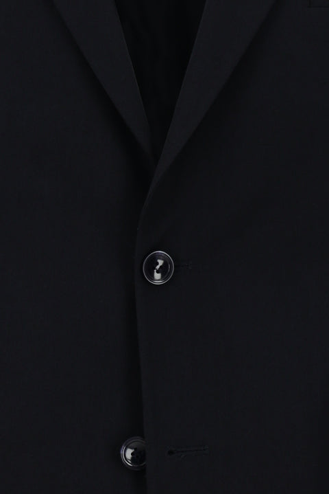 Siyah Lacivert 4 Drop Relaxed Fit Rahat Kesim Takım Elbise