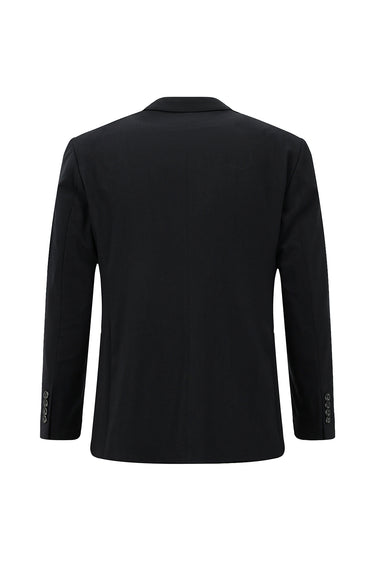  Siyah Relaxed Fit Rahat Kesim Klasik Takım Elbise