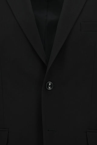  Siyah Slim Fit Dar Kesim Klasik Takım Elbise