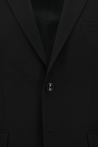  Siyah Slim Fit Dar Kesim Klasik Takım Elbise