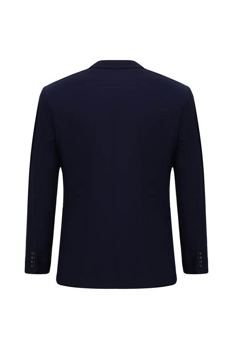 Orta Lacivert 4 Drop Relaxed Fit Rahat Kesim Takım Elbise