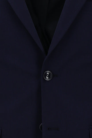  Orta Lacivert Slim Fit Dar Kesim Klasik Takım Elbise