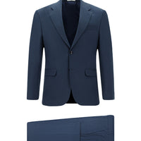Koyu İndigo 7 Drop Slim Fit Dar Kesim Takım Elbise