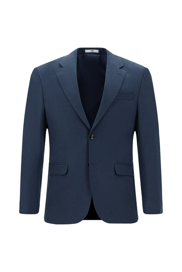  Koyu İndigo Slim Fit Dar Kesim Klasik Takım Elbise