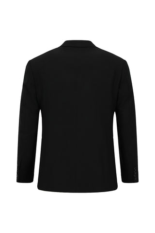  Siyah 7 Drop Slim Fit Dar Kesim Klasik Takım Elbise