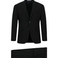 Siyah Regular Fit Klasik Takım Elbise