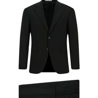 Siyah Regular Fit Klasik Takım Elbise