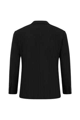  Siyah Regular Fit Klasik Takım Elbise