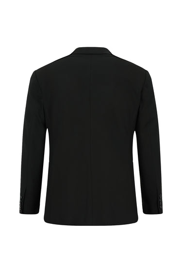  Siyah Regular Fit Klasik Takım Elbise