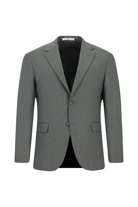 Orta Füme 7 Drop Slim Fit Dar Kesim Takım Elbise