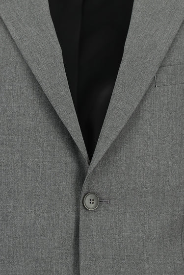  Orta Füme Slim Fit Dar Kesim Klasik Takım Elbise