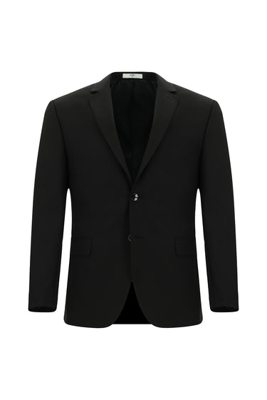  Siyah Super Slim Fit Ekstra Dar Kesim Klasik Takım Elbise
