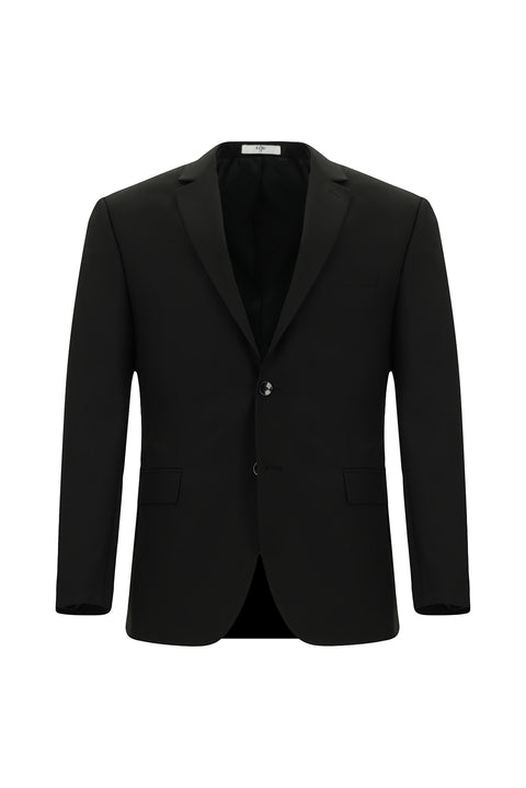 Siyah 7 Drop Super Slim Fit Eksra Dar Kesim Takım Elbise