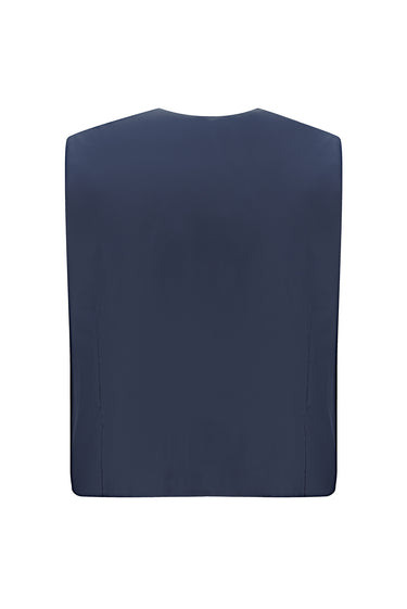 Açık Gri Slim Fit Dar Kesim Yelekli Kombinli Takım Elbise