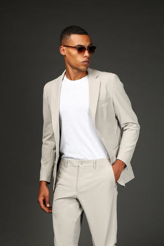  Taş Techno-Line Super Slim Fit Ekstra Dar Kesim Klasik Takım Elbise