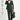 Koyu Yeşil Techno-Line Super Slim Fit Ekstra Dar Kesim Klasik Takım Elbise
