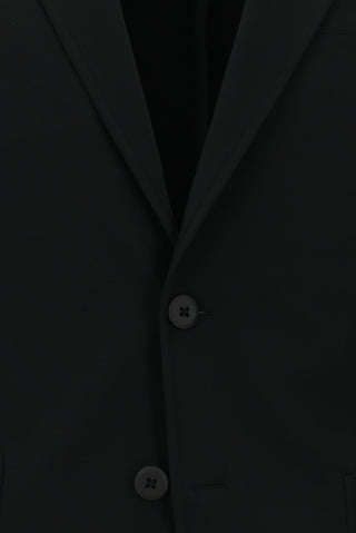  Siyah Techno-Line Slim Fit Dar Kesim Likralı Takım Elbise