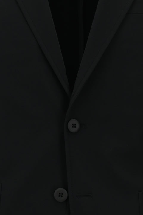 Siyah Techno-Line 7 Drop Slim Fit Dar Kesim Likralı Takım Elbise