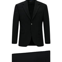 Siyah Regular Fit Klasik Takım Elbise