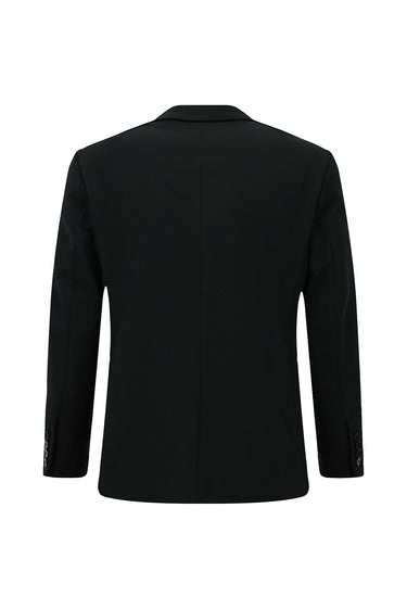  Siyah Slim Fit Dar Kesim Klasik Takım Elbise