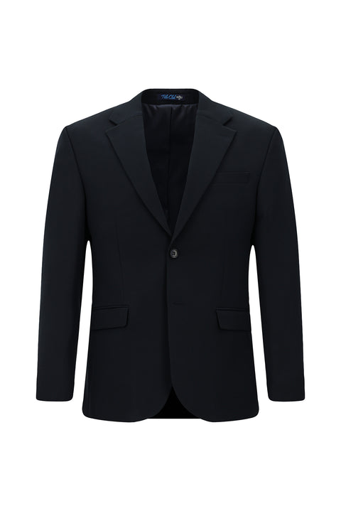 Koyu Lacivert 6 Drop Regular Fit Standart Kesim Mevsimlik Likralı Esnek Takım Elbise