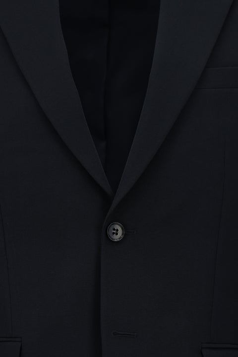 Koyu Lacivert 7 Drop Slim Fit Dar Kesim Mevsimlik Likralı Esnek Takım Elbise