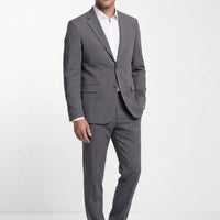 Dark Anthracite 6 Drop Regular Fit Standard Cut Seasonal Lycra Stretch Suit