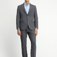 Koyu Antrasit Slim Fit Dar Kesim Klasik Takım Elbise