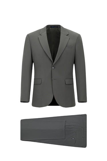  Koyu Antrasit Super Slim Fit Ekstra Dar Kesim Klasik Takım Elbise