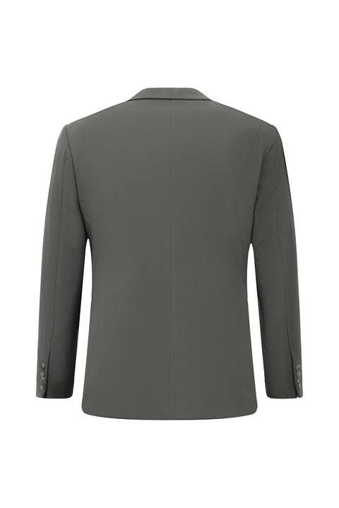 Koyu Antrasit 7 Drop Slim Fit Dar Kesim Mevsimlik Likralı Esnek Takım Elbise