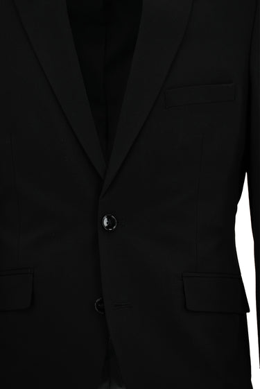 Siyah 7 Drop Super Slim Fit Eksra Dar Kesim Klasik Takım Elbise