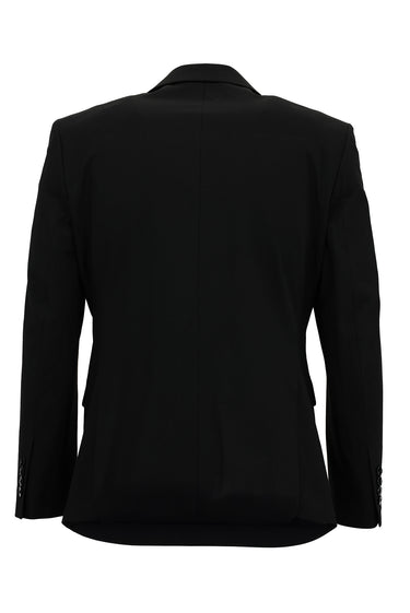 Siyah 7 Drop Super Slim Fit Eksra Dar Kesim Klasik Takım Elbise