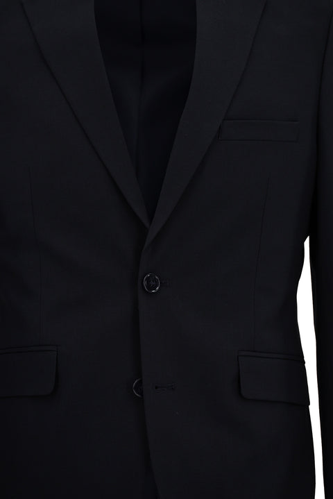 Koyu Lacivert 7 Drop Slim Fit Dar Kesim Takım Elbise