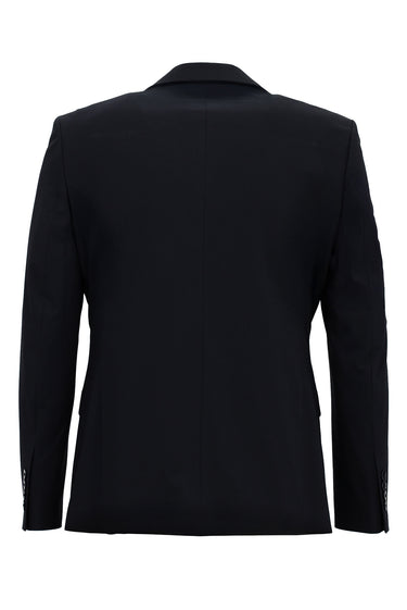 Koyu Lacivert 6 Drop Regular Fit Standart Kesim Klasik Takım Elbise