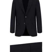 Dark Navy 6 Drop Regular Fit Standard Cut Wool Suit