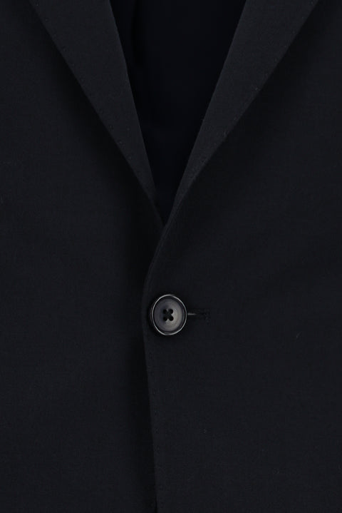 Koyu Lacivert 7 Drop Slim Fit Dar Kesim Yünlü Takım Elbise