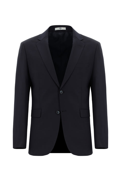 Dark Navy 6 Drop Regular Fit Standard Cut Wool Suit