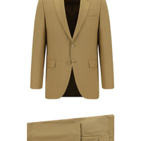 Taba 4 Drop Relaxed Fit Rahat Kesim Yünlü Takım Elbise