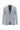  Açık Gri Super Slim Fit Ekstra Dar Kesim Yünlü Klasik Takım Elbise