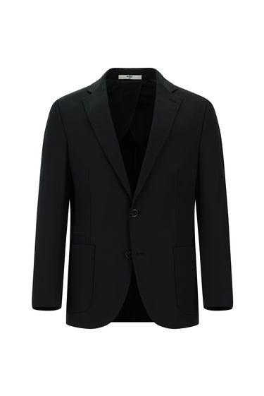  Siyah Slim Fit Dar Kesim Pamuklu Klasik Takım Elbise