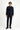  Koyu Lacivert Techno-Line Super Slim Fit Ekstra Dar Kesim Beli Lastikli İpli Çantalı Likralı Takım Elbise