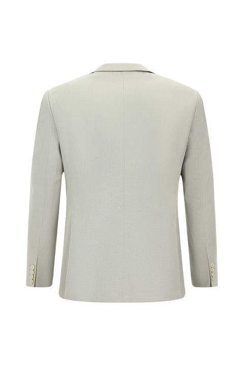 Taş 7 Drop Slim Fit Dar Kesim Pamuklu Lyocell Kruvaze Takım Elbise