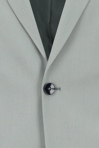  Açık Gri Slim Fit Dar Kesim Pamuklu Lyocell Klasik Takım Elbise