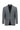 Orta Füme Slim Fit Dar Kesim Pamuklu Lyocell Klasik Takım Elbise