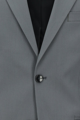  Orta Füme 7 Drop Slim Fit Dar Kesim Pamuklu Lyocell Takım Elbise