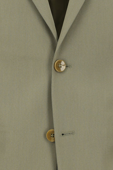  Açık Haki Slim Fit Dar Kesim Pamuklu Lyocell Klasik Takım Elbise